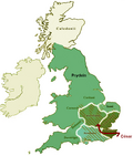 Britania, 54  a. C., Invasió de César
