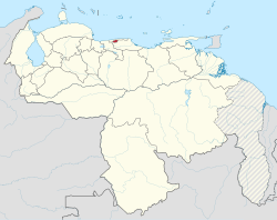 Situació de Districte Capital (Veneçuela)