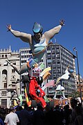 Falla municipal de l'any 2011.