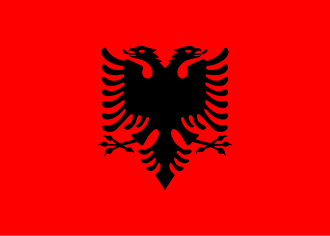 Bandera de Albània