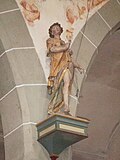 Arcàngel Gabriel en l'iglésia de Sant Jorge en Bermatingen