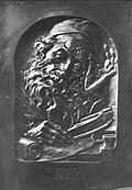 Art judeu. Boris Schatz, Sofer (escriga hebreu), relleu, 1912