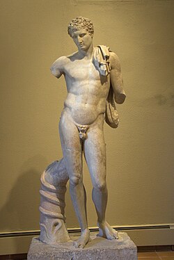 Estàtua d'Hermes, còpia d'época romana d'una estàtua clàssica de Praxíteles.