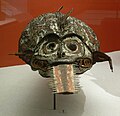 Caraça de peix serra, curs mig del Sepik River, principis de sigle XX
