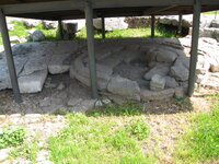 Emplaçament commemoratiu del llac Curcio en el Fòrum Romà