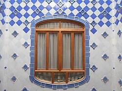Finestra del pati interior