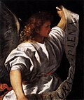 Ángel de l'Anunciación de Tiziano (1520-1522)