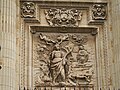 Porta del clergat, en image de Santa Caterina per Lucas González
