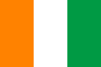 Bandera de Costa d'Ivori