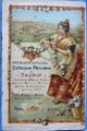 Portada de la guia oficial de l'Exposició Nacional de 1910, (continuació de l'Exposició Regional de 1909), que reproduïx el cartell oficial, obra de l'artiste Vicente Climent.